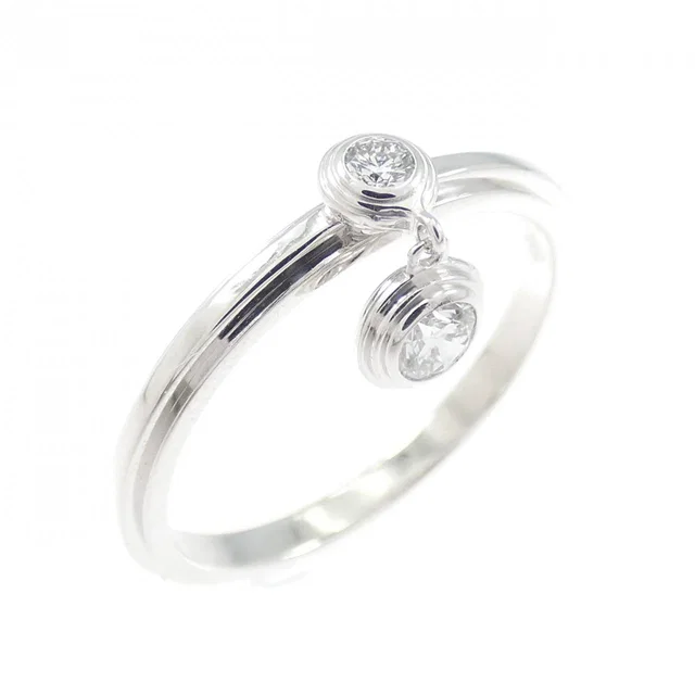 Cartier Diaman Leger 750 White Gold Diamond Ring Size 48 in White from LuxUness