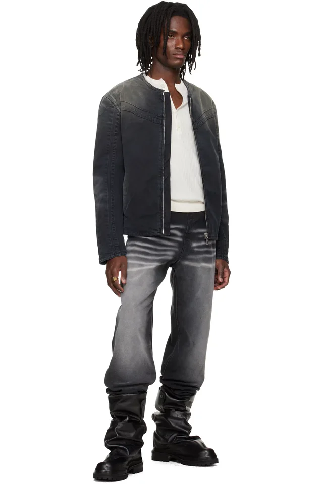 424 Black Tokyo Jacket, photo 4 of 4 from SSENSE