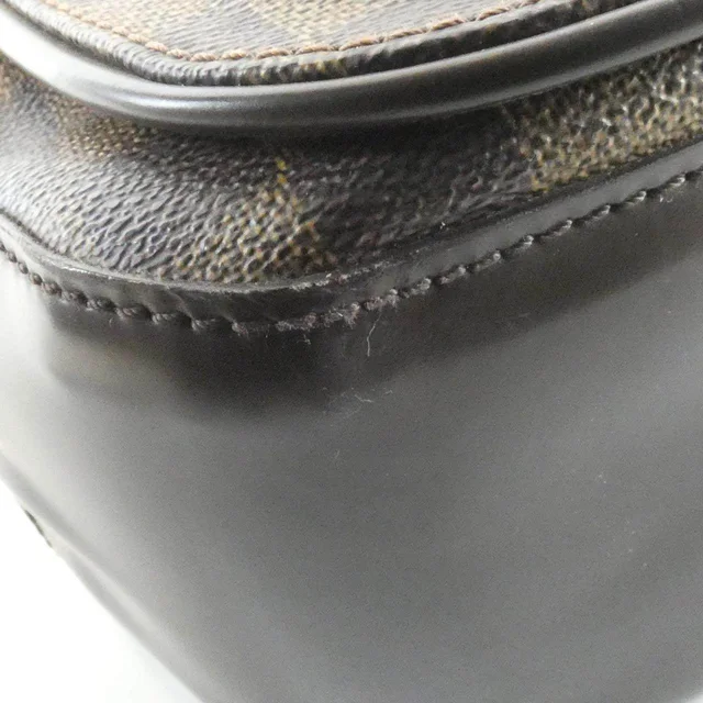Louis Vuitton Damier Spencer Coated Canvas Shoulder Bag in Bronze Canvas from LuxUness, photo 3 of 10