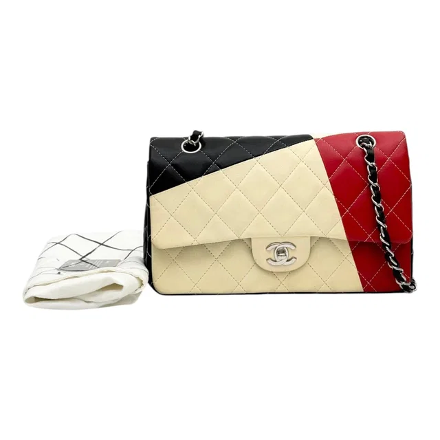 Chanel Medium 3-Tone Classic Flap Bag from Luxury Promise