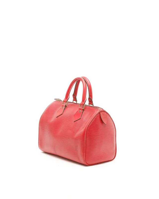 Louis Vuitton Epi Speedy 25 Bag in Leather from A Retro Tale, photo 3 of 12