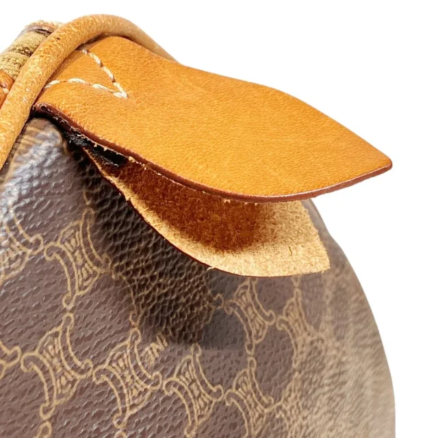 Celine Macadam Coated Canvas Boston Bag in Brown Coated canvas from LuxUness, photo 8 of 9
