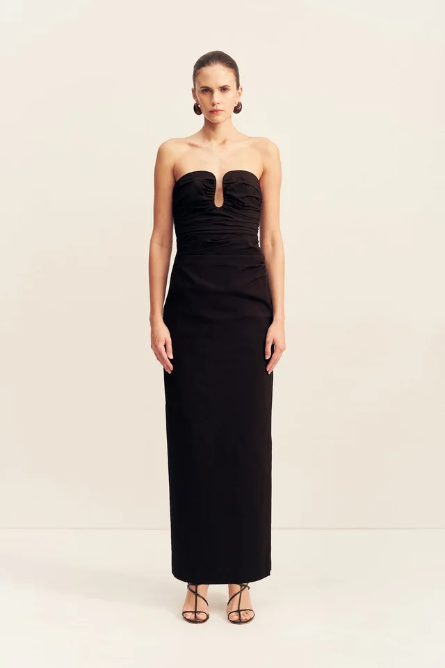 Shona Joy CAMPBELL STRAPLESS U WIRE MAXI DRESS - BLACK from Shona Joy, photo 1 of 1