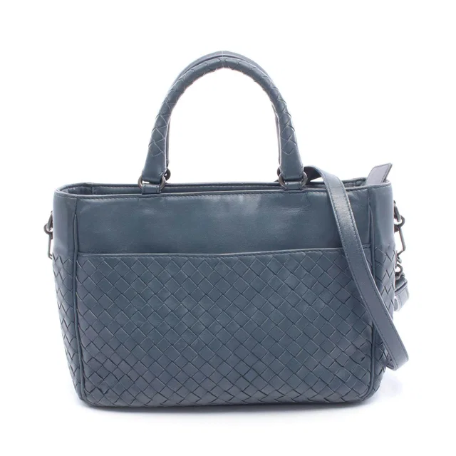Bottega Veneta Intrecciato Leather Handbag in Woven leather from LuxUness