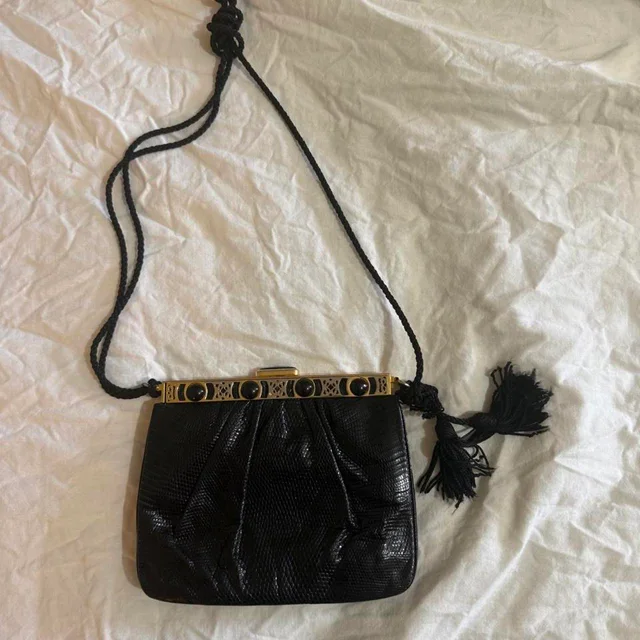 Judith Leiber Women's Bag - Black in black from Depop, photo 2 of 5