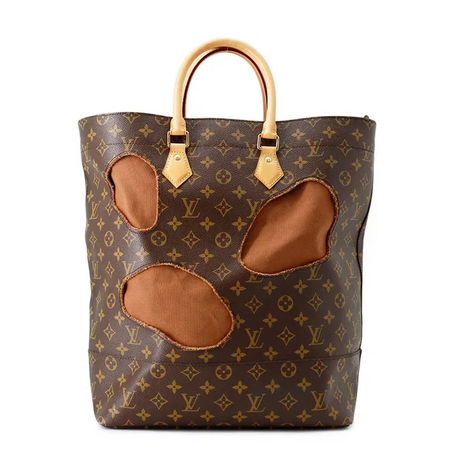 Louis Vuitton With Holes BrownM40279 Monogram in Leather from GALLERY RARE
