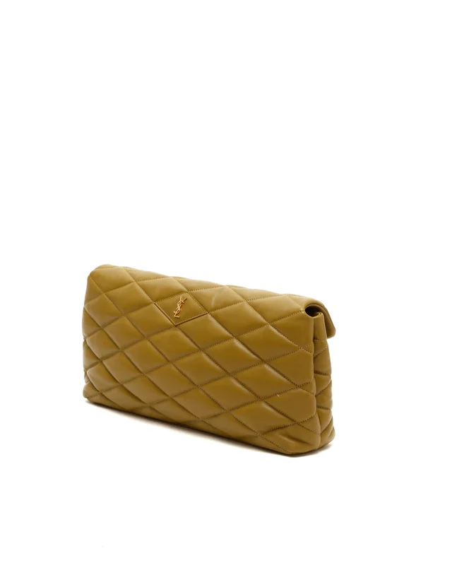 Saint Laurent Sade Puffer Envelope Clutch Bag in Leather from A Retro Tale, photo 3 of 9