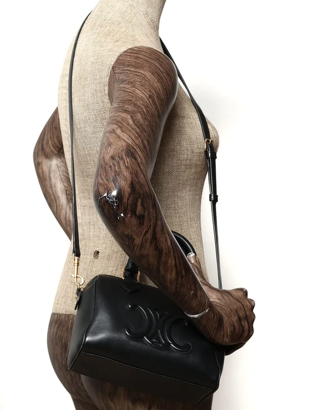 Celine Small Triomphe Cuir Boston Bag in Calfskin from A Retro Tale, photo 8 of 8