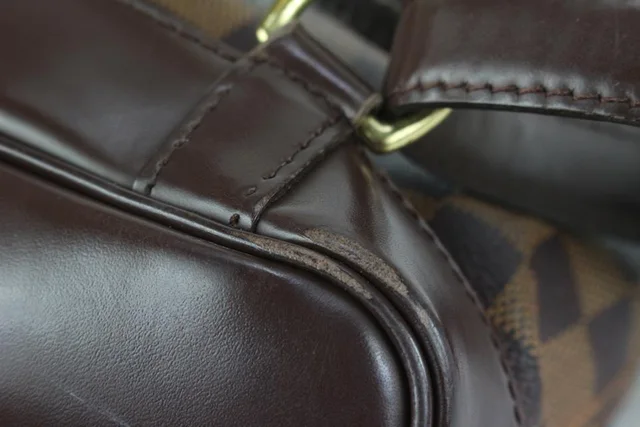 Louis Vuitton Damier Ebene Soho Backpack in Brown Canvas from Bagriculture