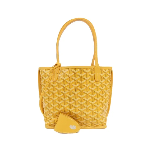 Goyard ange mini bag in 08/YELLOW coated canvas/leather from KOMEHYO