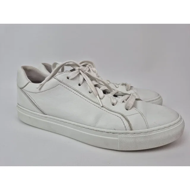 Brunello Cucinelli Women's White Leather Low-Top Monili Sneakers Shoes Size 41 in white Leather from Poshmark