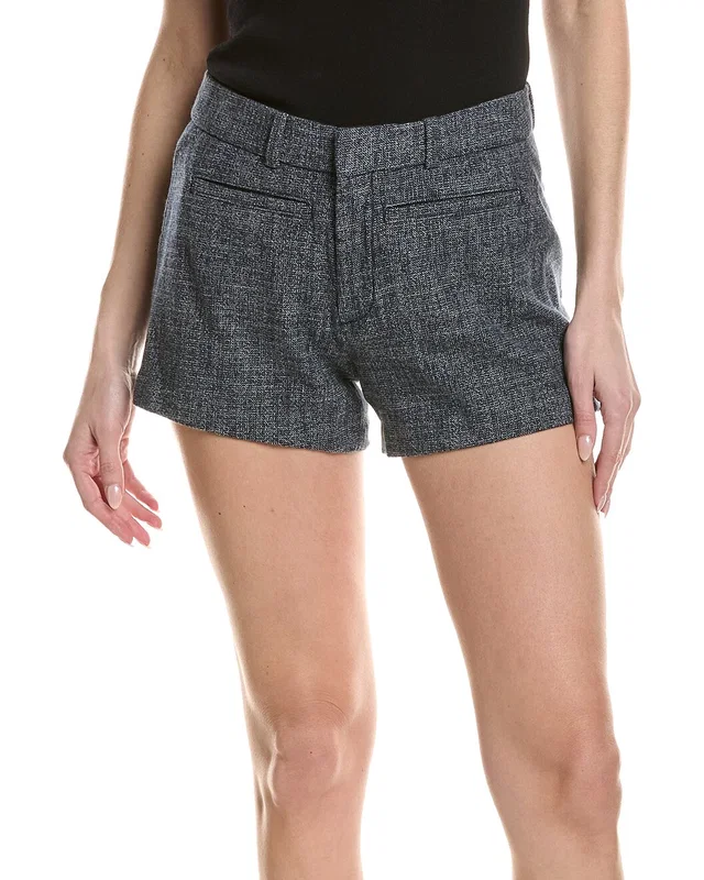 DL1961 Zoie Wool-Blend Everblue Short, image 1 of 1 from Gilt