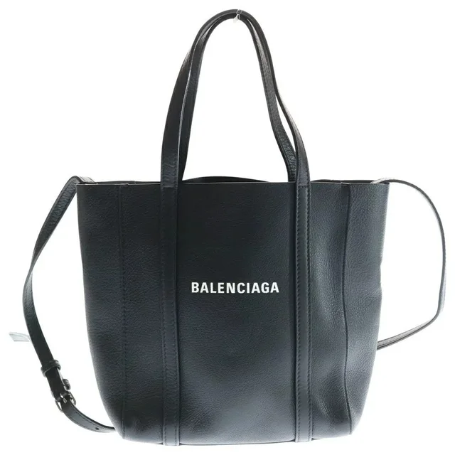 Balenciaga Tote Xxs Shoulder Bag Handbag Black Leather in black Leather from Poshmark