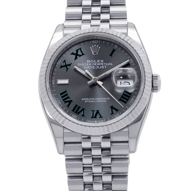 Rolex Datejust 36 W36mm Stainless Steel K18WG Slate Dial126234 from GALLERY RARE