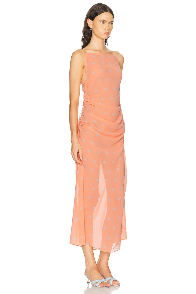 L'Academie Ramona Gown in Blue, photo 2 of 2 from FWRD