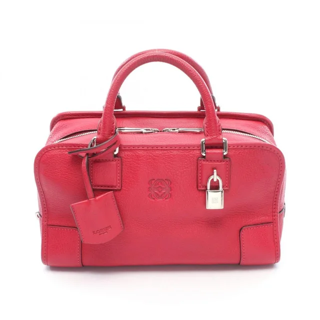 Loewe Amazona 28 Handbag, Leather, Women's, Red in red Leather from Poshmark, photo 1 of 1