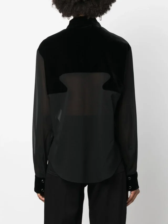 Tom Ford Silk Georgette Shirt, photo 2 of 5 from Balardi