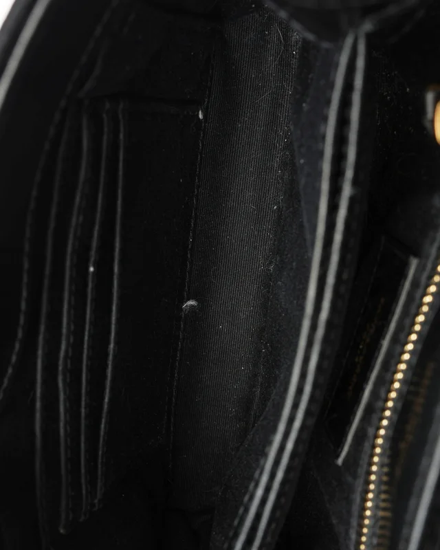 Saint Laurent Loulou Toy Shoulder Bag in Velvet from A Retro Tale, photo 9 of 10
