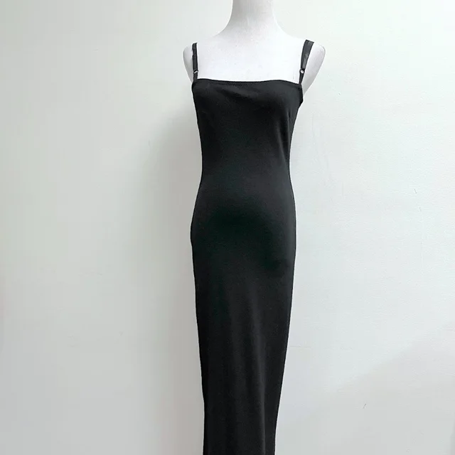 Dolce & Gabbana Knit Maxi Dress 38 S Wiggle Slip in black from Poshmark