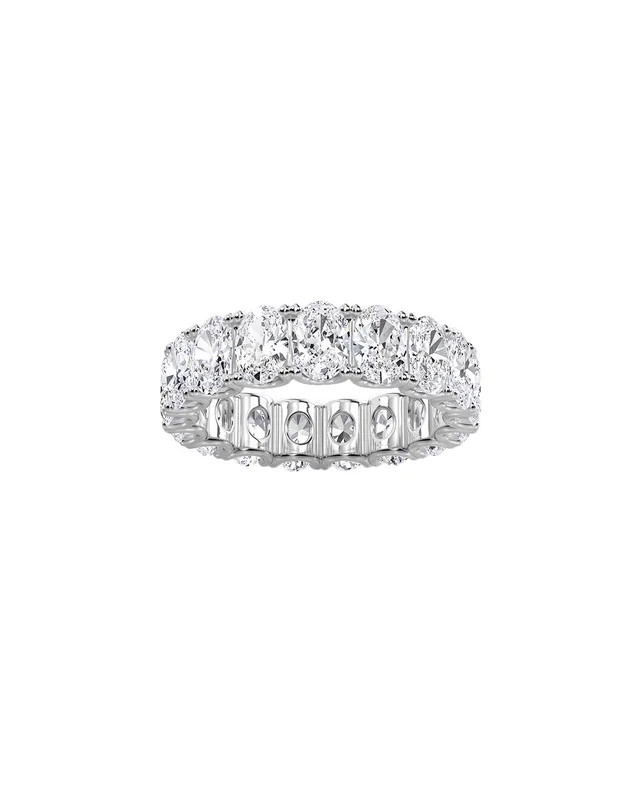 Diana M Lab Grown Diamonds Diana M. Fine Jewelry 14K 3.52 ct. tw. Lab Grown Diamond Eternity Ring, image 1 of 1 from Gilt
