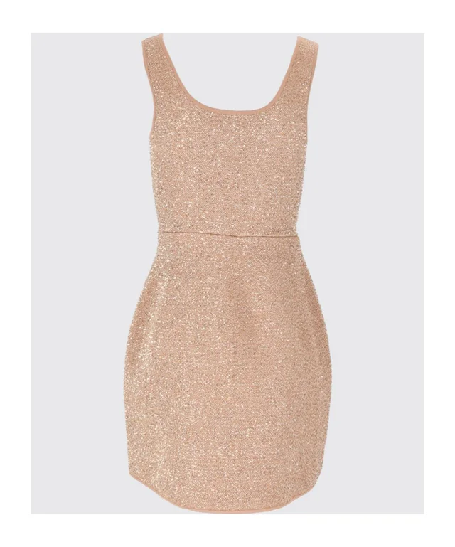 Elisabetta Franchi Sequin-Embellished Sleeveless Mini Dress, photo 2 of 3 from SENSER