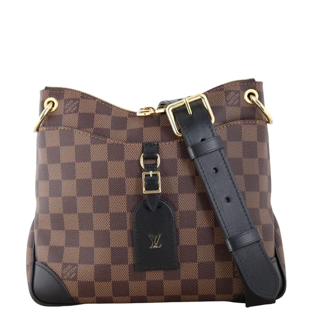Louis Vuitton Odeon PM Damier Ebene Noir in Black Coated canvas from Luxe.It.Fwd