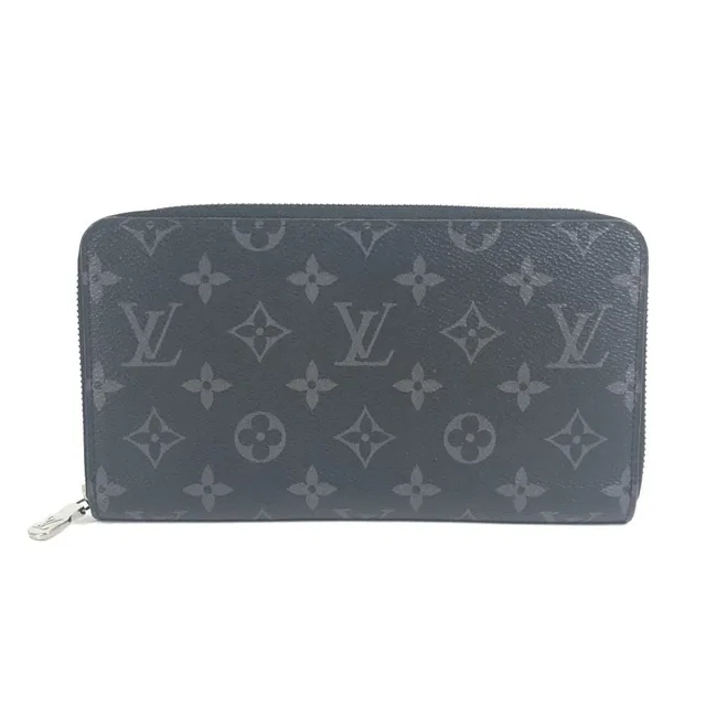 Louis Vuitton Wallet Zippy Organizer NM Monogram Eclipse Canvas in Canvas from The Reluxe