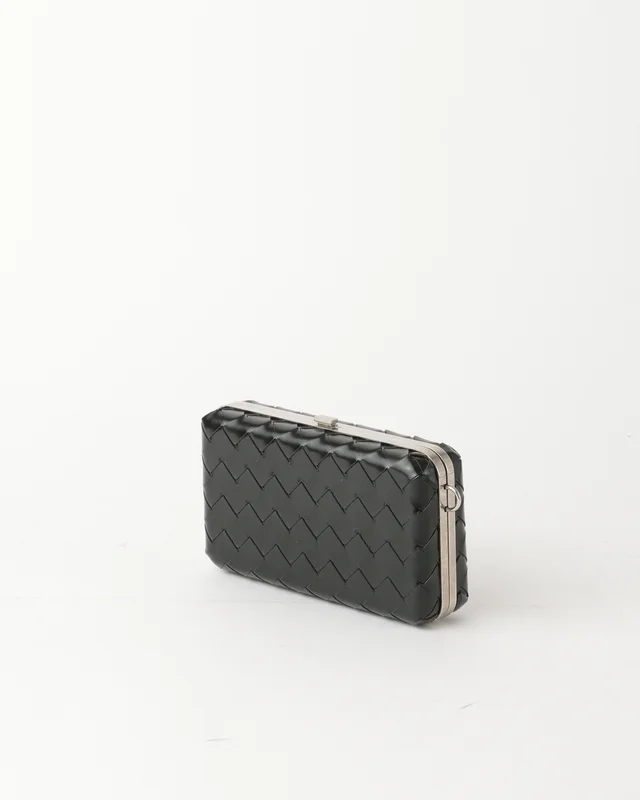 Bottega Veneta Knot Spazzolato Intrecciato Mini Crossbody Bag in Woven leather from A Retro Tale, photo 2 of 8