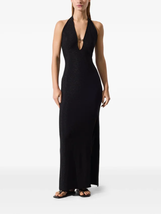 Karl Lagerfeld halterneck maxi dress, photo 2 of 2 from FARFETCH
