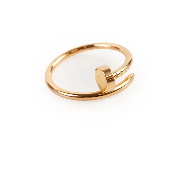 Cartier Juste Un Clou SM Ring Size 52 Pink Gold Ring in Pink from The Purse Affair