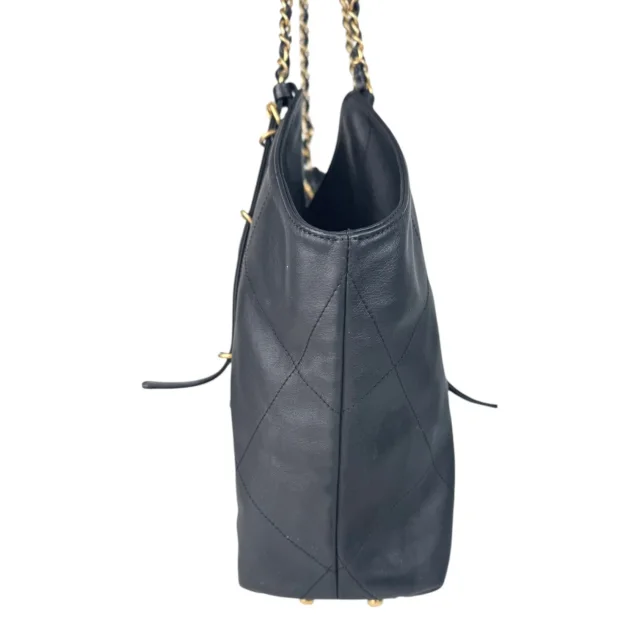 Chanel 25S Large Black Calfskin Tote Bag in Black Calfskin from Luxury Promise, photo 3 of 6