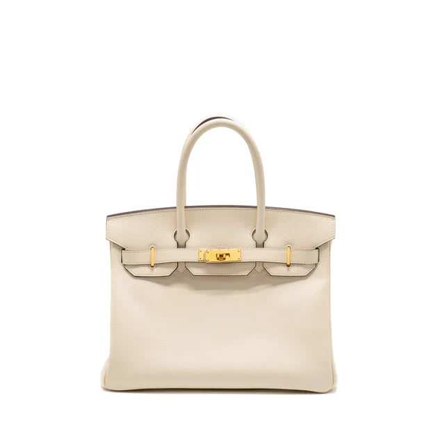 Hermès Birkin 30 Epsom Nata GHW stamp Z in Epsom leather from EMIER