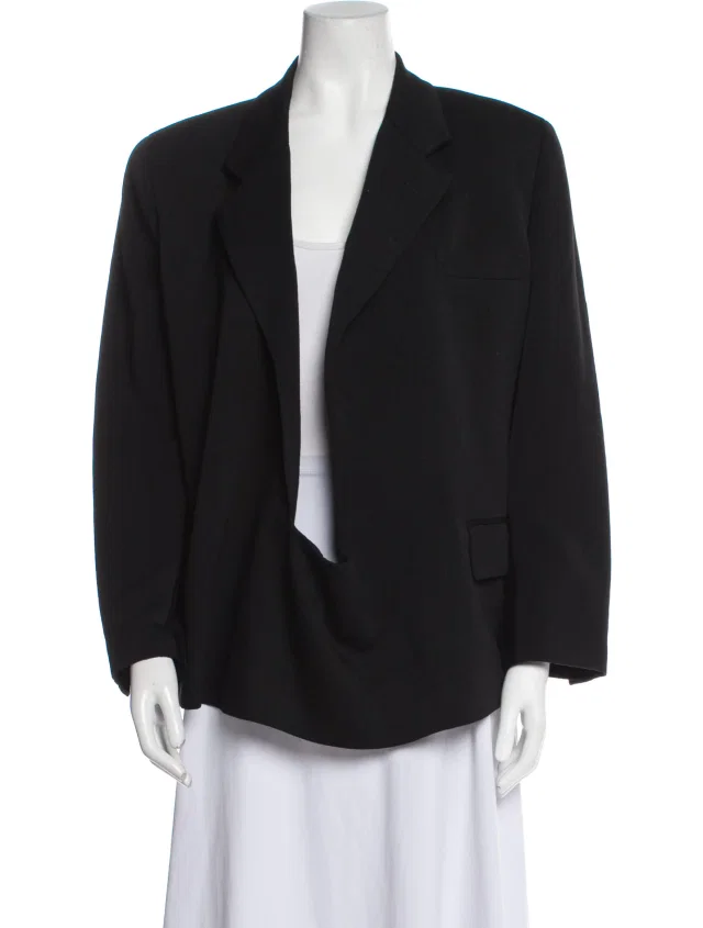 Comme des Garçons Vintage 1988 Blazer in black from The RealReal