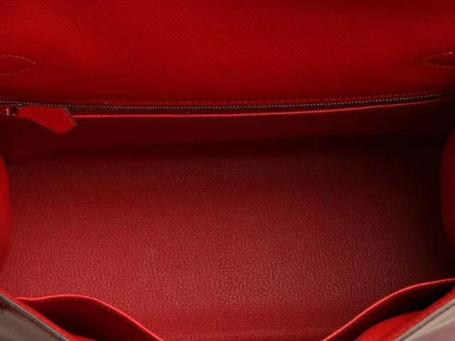 Hermès Rouge Casaque Epsom Kelly 28 in Red Epsom leather from Ann's Fabulous Finds, photo 10 of 11