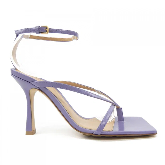 Bottega Veneta Stretch Strap Lambskin Sandals in Lambskin from LuxUness