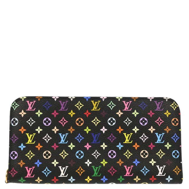 Louis Vuitton 2009 Multicolor Portefeuille Insolite Wallet M93755 in Multicolor Canvas from AMORE Vintage Tokyo