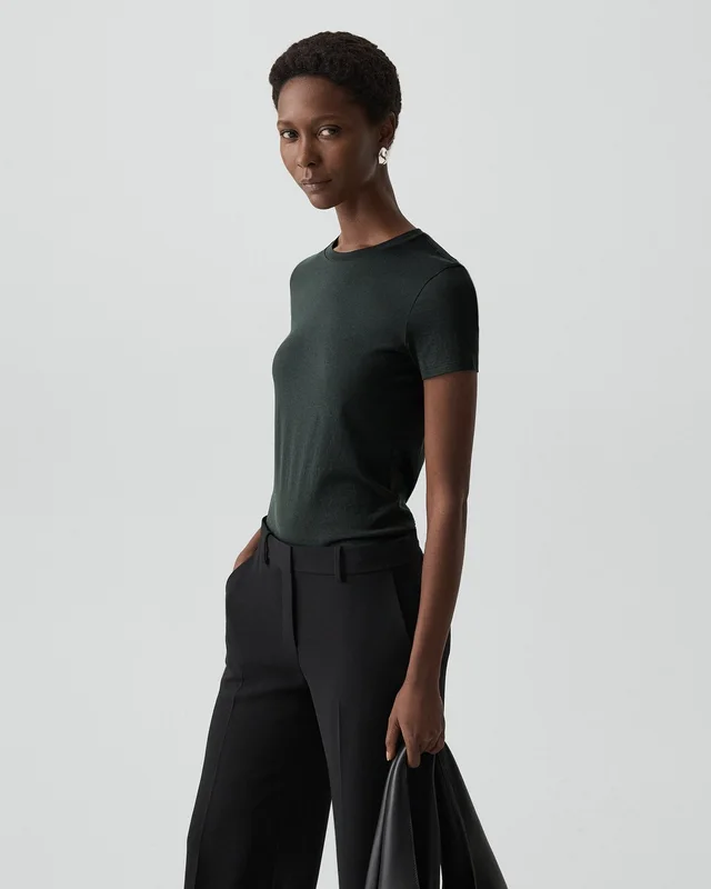 Theory Tiny Tee in Organic Cotton, photo 3 of 6 from Theory