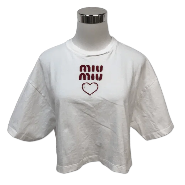 Miu Miu cotton t-shirt Size XS from Luxury Promise