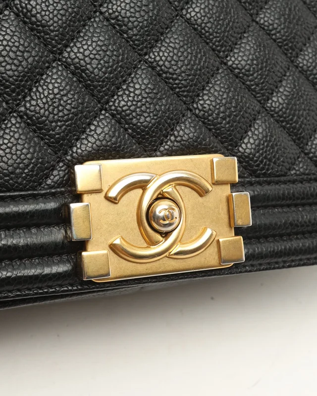 Chanel Caviar Medium Boy Bag in Caviar leather from A Retro Tale, photo 6 of 8