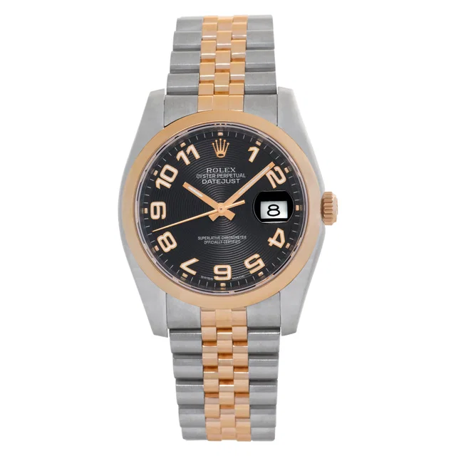 Unused Rolex Datejust 36mm 116231 in Rose Gold, Stainless Steel from Gray And Sons