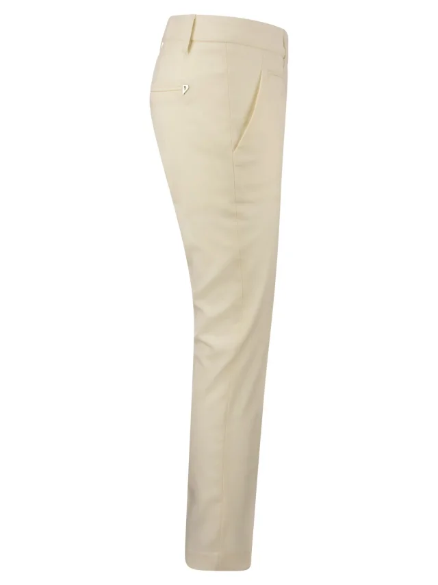 Dondup Perfect Wool Slim Fit Trousers, photo 3 of 4 from Balardi