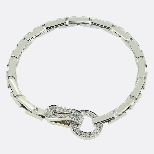 Cartier Agrafe Diamond Bracelet from The Vintage Jeweller
