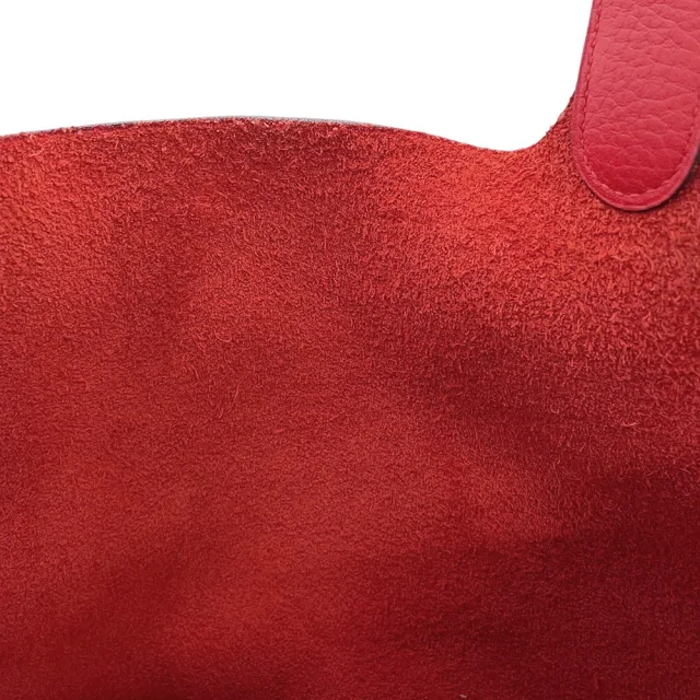 Hermès Picotin Lock Rouge Casaque Taurillon Clemence Size MM in Red Clemence leather from GALLERY RARE, photo 10 of 16