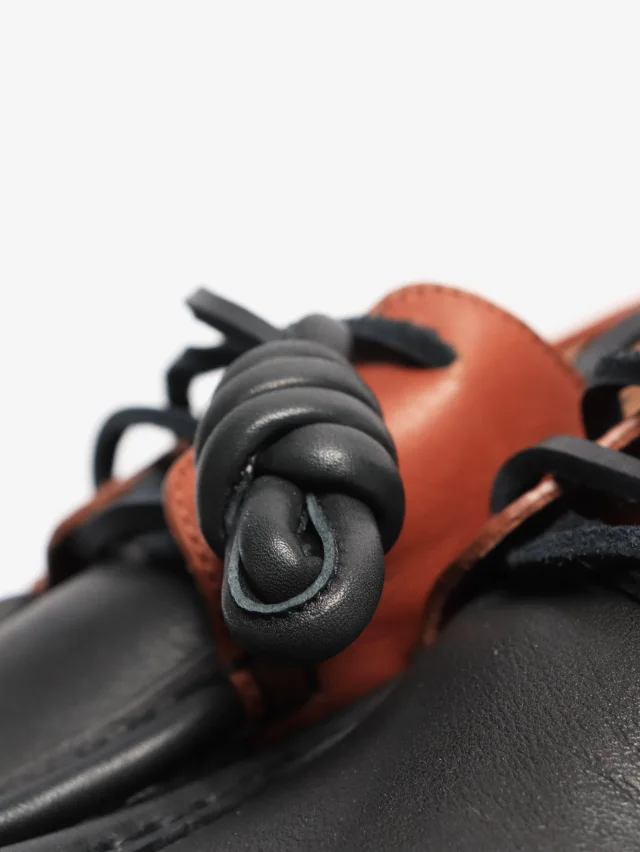 Loewe Black Campo boat shoes - size EU 39 in Black Calfskin from Sign of the Times, photo 6 of 8