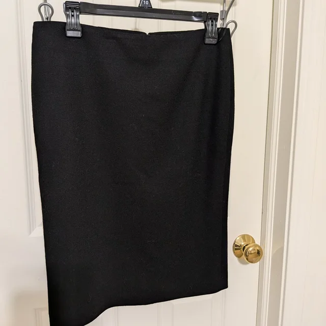 Alexander McQueen 100% Virgin Wool Pencil Skirt It 42 Made In Italy in black Wool from Poshmark