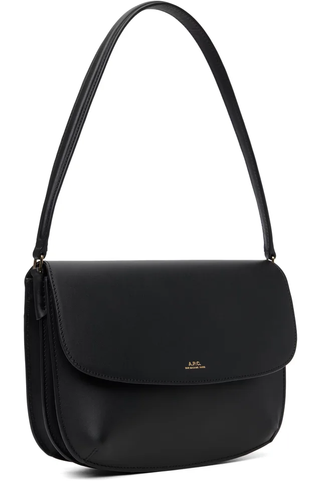 A.P.C. Black Sarah Shoulder Bag, photo 2 of 4 from SSENSE