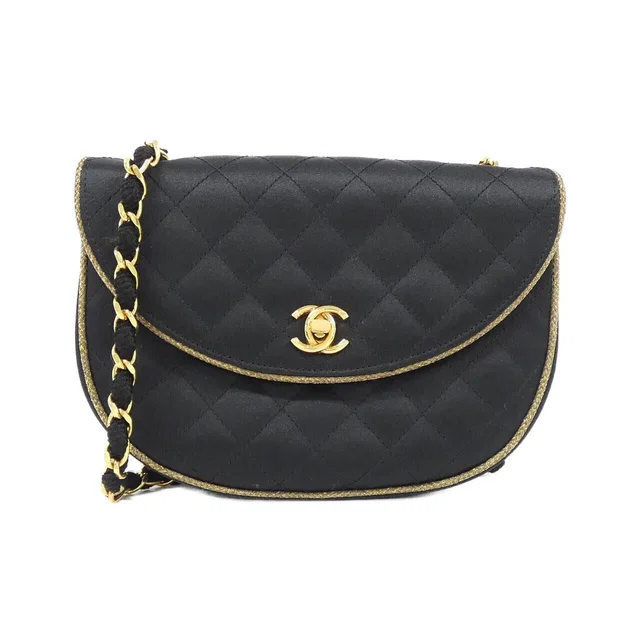 Chanel Vintage Shoulder Bag in Satin from The Reluxe