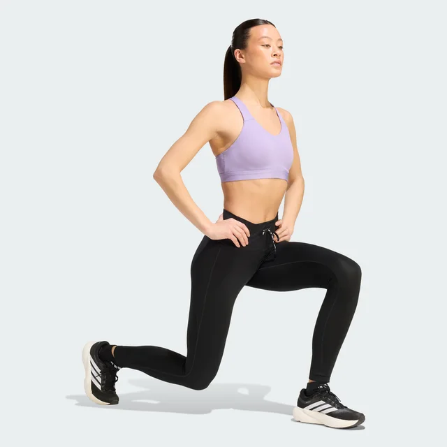 Adidas Run Essentials Winterized Full Length Leggings in Black, photo 2 of 7 from adidas (US)