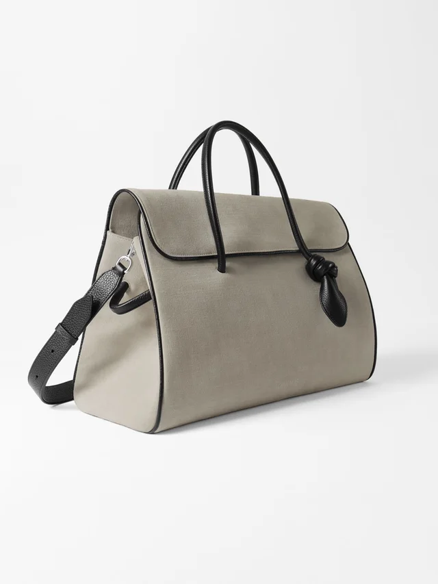 Jacquemus The Turismo made in Italy soft shopper bag., photo 2 of 6 from SENSER
