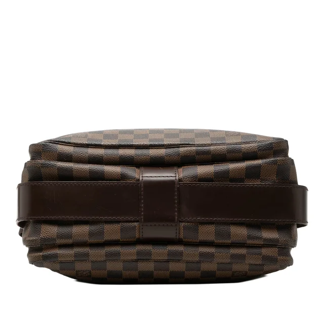 Brown Louis Vuitton Damier Ebene Naviglio Crossbody Bag in Brown Canvas from Designer Revival, photo 2 of 2